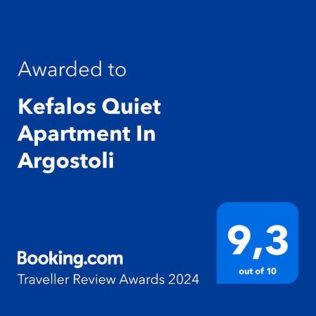 Kefalos Quiet Apartment In Argostoli Argostoli (Kefalonia) Exterior foto